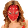 Маска lace mask red