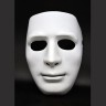 Карнавальная маска Лицо белое