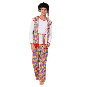 Карнавальный костюм Хиппи мужской в стиле 60-70-х годов (48-50)