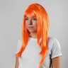 Карнавальный парик Красотка оранжевый