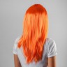 Карнавальный парик Красотка оранжевый