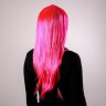 Карнавальный парик Блеск розовый