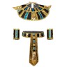 Карнавальный набор "Египетской царицы" ворот, нарукавники, пояс